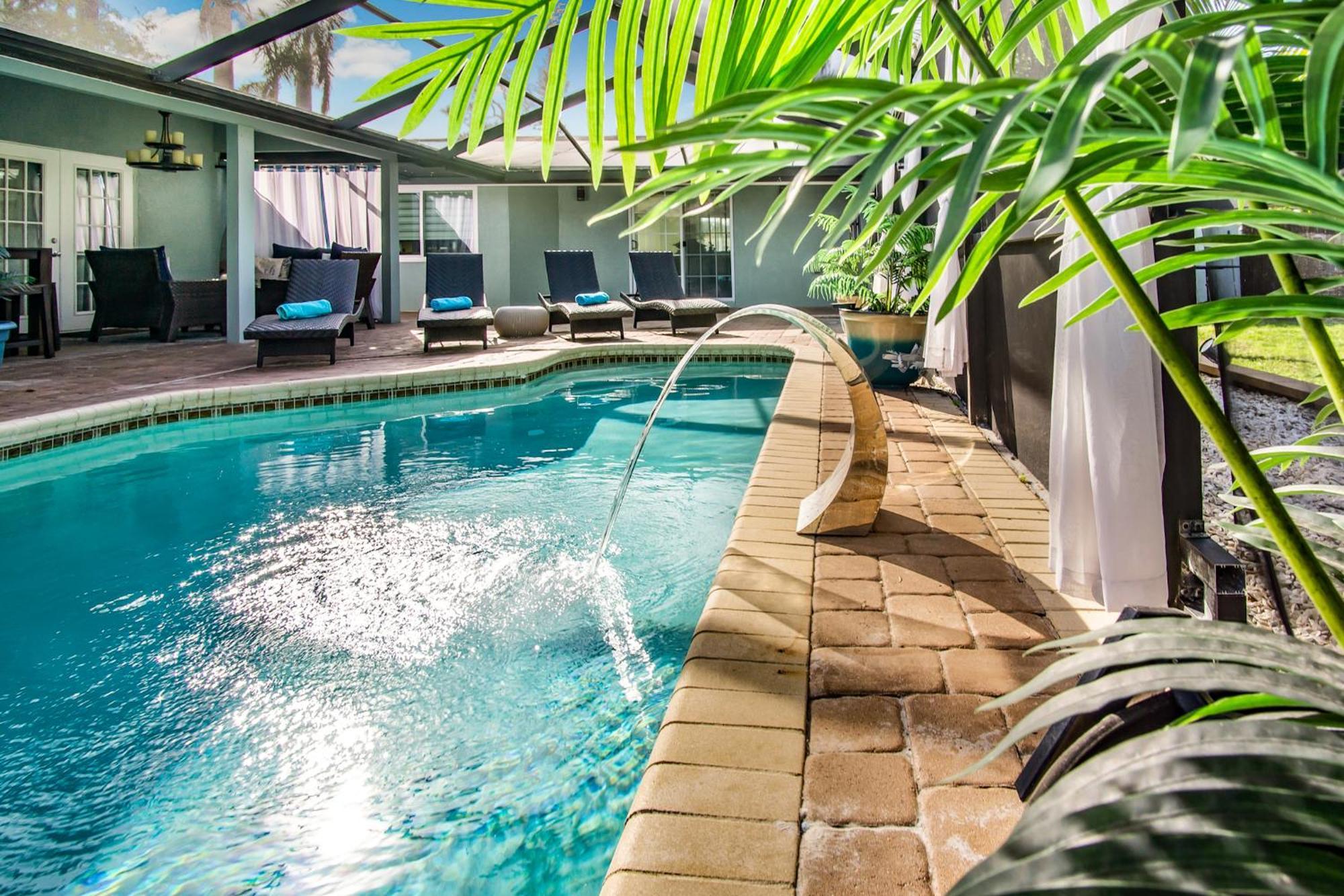 Beach Cottage With Heated Pool Just Off Siesta Key Sarasota Exteriér fotografie