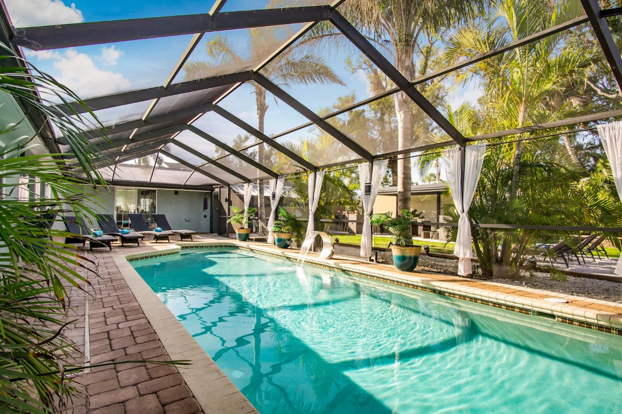 Beach Cottage With Heated Pool Just Off Siesta Key Sarasota Exteriér fotografie
